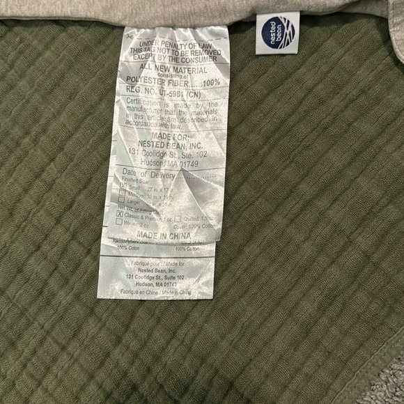 Nested Bean Zen Sack Classic - Sand - Picture 4 of 10